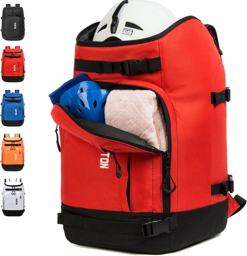 MARITTON Ski Boot Bag - Boot Travel Backpack for Snowboard & Ski Boots, Helmet, Goggles, Gloves, Accessories - Image 1